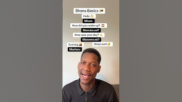 #shona #zim #learnshona #language #learning #bantu #africa