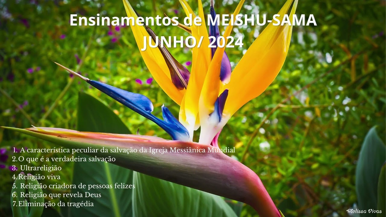 Áudio Ensinamentos de Meishu-Sama - Junho/ 24