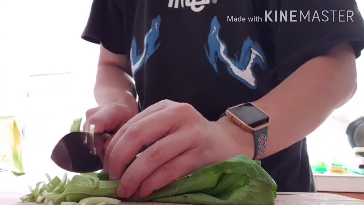 ASMR - Slow Vegetable Chopping, looped for 10 mins - YouTube