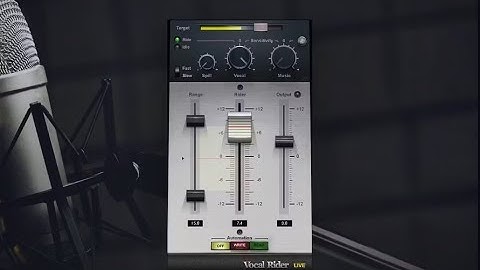 How To Use Automation with waves Vocal Rider.