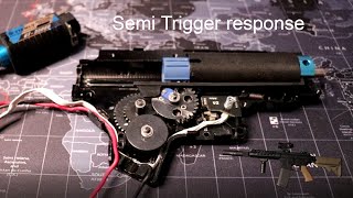 Airsoft AEG Trigger response build - SSG Precock