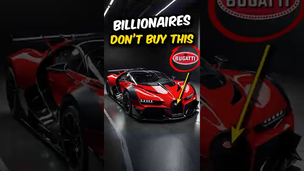 This is Why Rich People Don&rsquo;t Buy Bugattis. #bugatti #sportscar #luxurycars