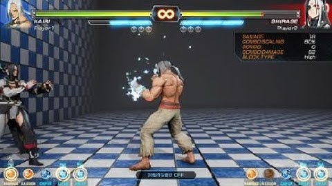 FIGHTING EX LAYER BETA (DEMO)　カイリ１ゲージコンボ