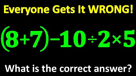 Very Tricky Math Question That 99% of People Get It WRONG! 🤯 🔥