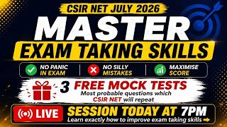 CSIR Net Physics July 2026 | FREE Mock Tests | Most Accurate tests | Questions will repeat in exam
