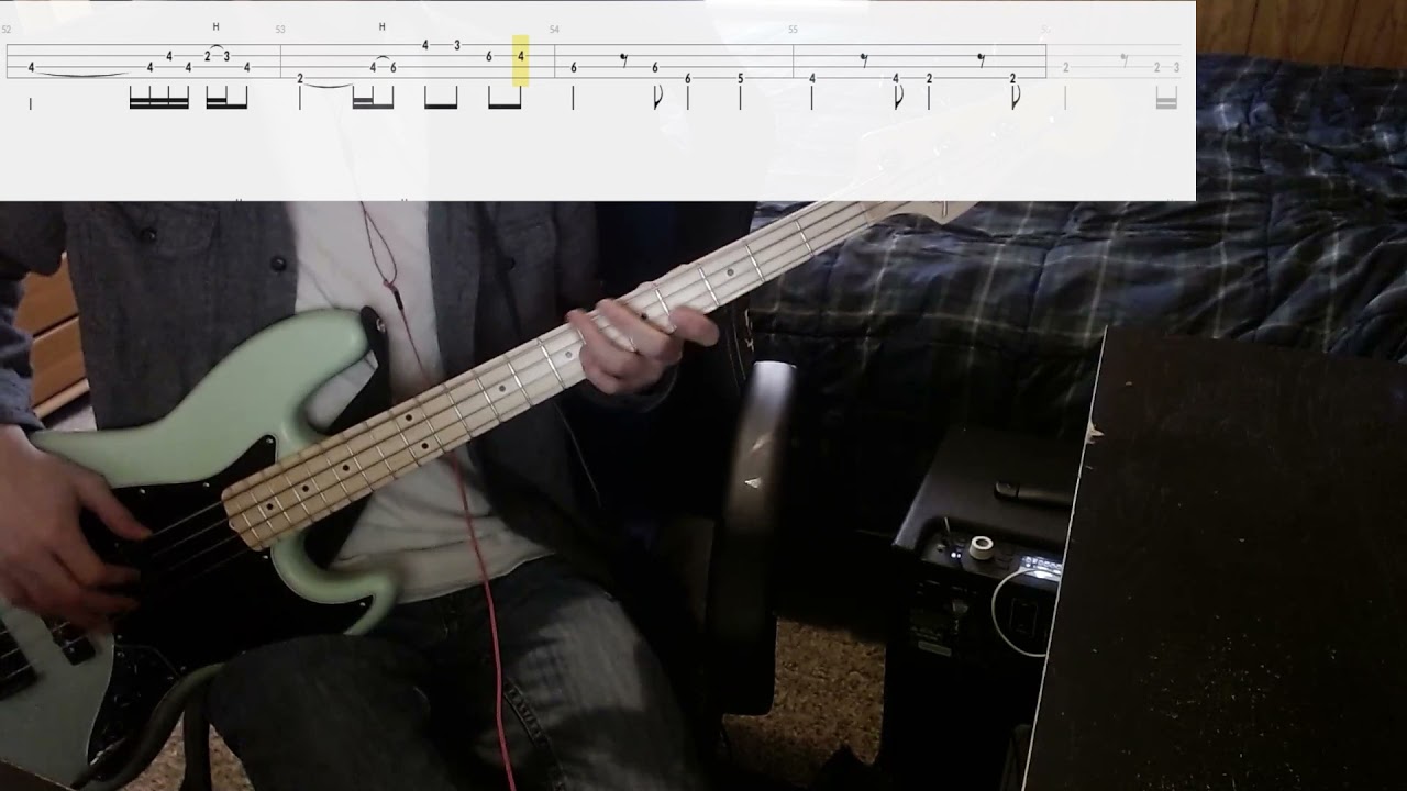 The Smiths - Heaven Knows I'm Miserable Now (Bass Cover with Playalong Tabs)