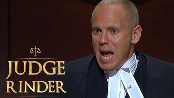 Judge Judy Is Not Available... But Judge Rinder Is! | Judge Rinder