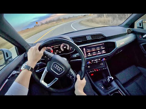 2022 Audi Q3 45 S line Premium - POV Review