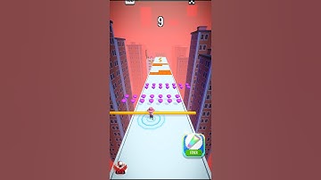 Roof Rails Game‼️ Mobile Gameplay  #gaming #games #viralvideo #trending #shortsgame #shorts