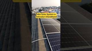 4kw Solar System in Dehradun Uttarakhand