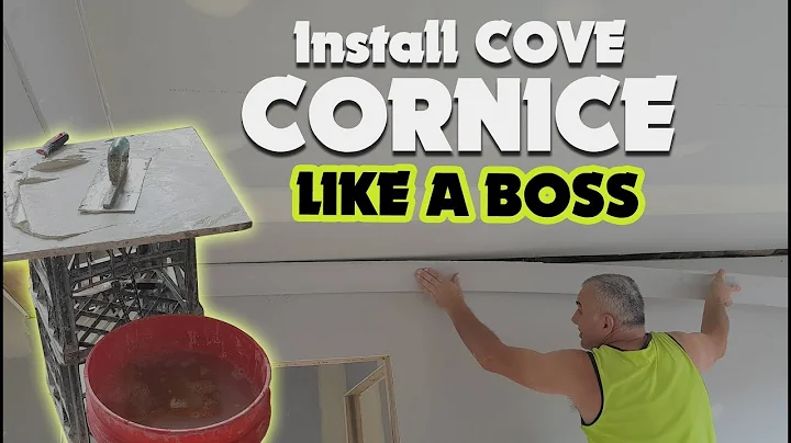 Drywall Plastering Tips on How to Install Cornice like a Pro