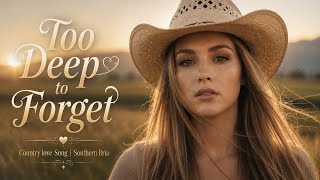 Download lagu TOO DEEP TO FORGET (Female Vocal) Country Love Song | SOUTHERN BRIA | Country lyric music video