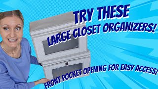 Best Large Foldable Closet Storage Bins! (Product Link in Description)
