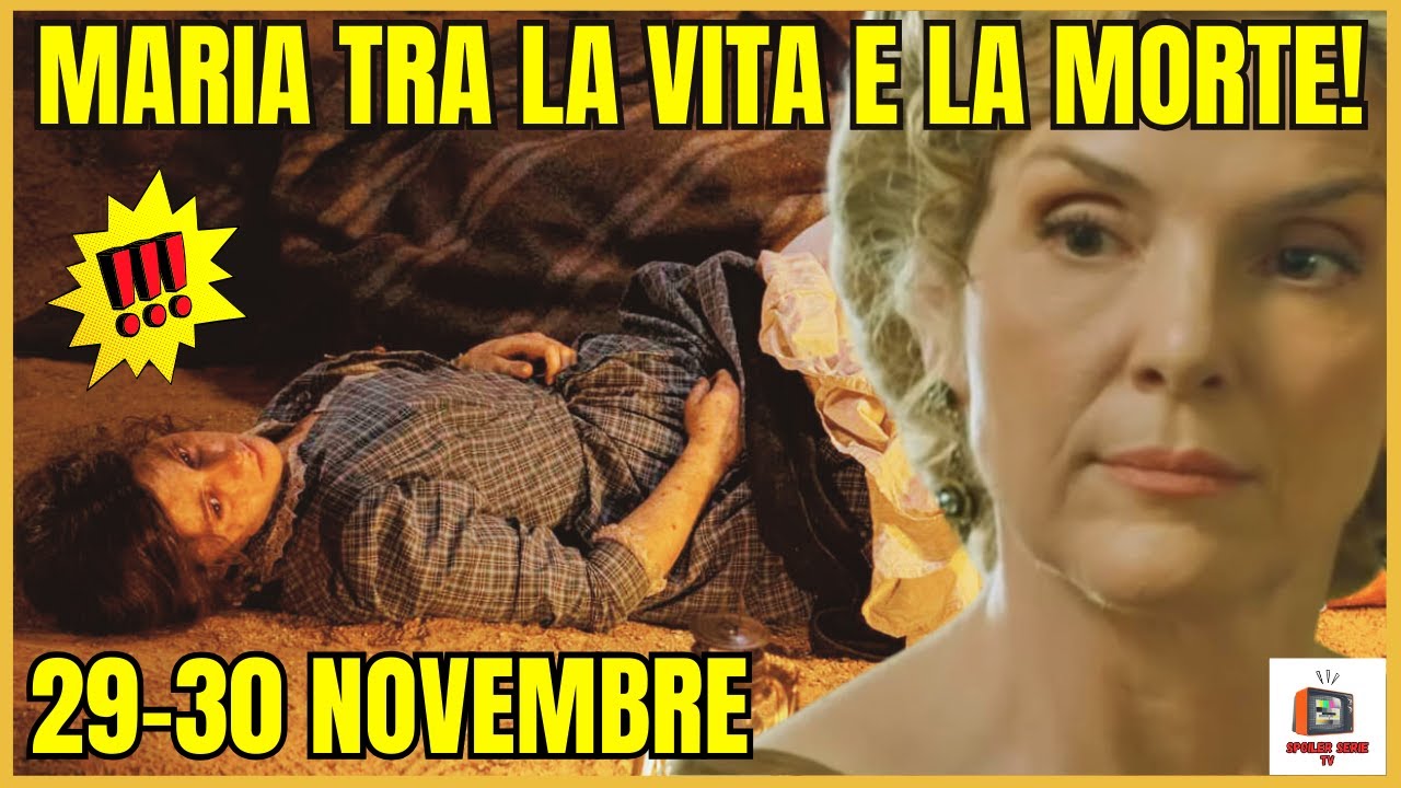 LA PROMESSA ANTICIPAZIONI - MARÍA TRA LA VITA E LA MORTE: IL SEGRETO DI