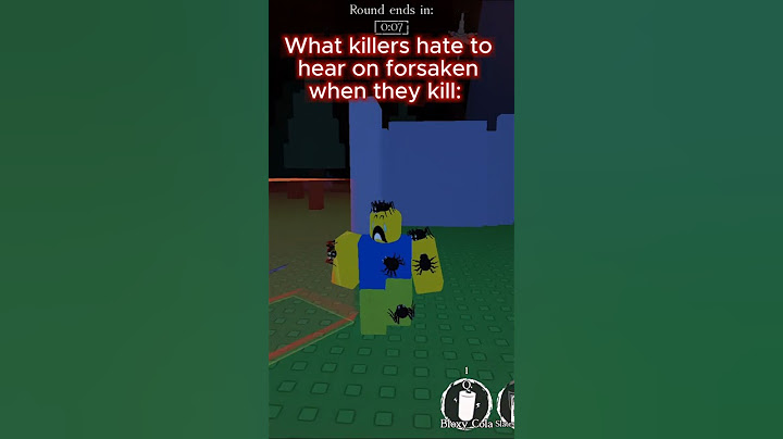 What people hate to hear in forsaken: