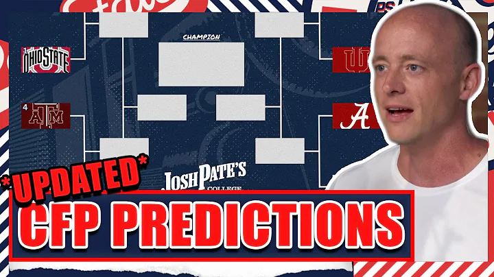 CFP & National Championship UPDATED Predictions - Josh Pate's College Football Show