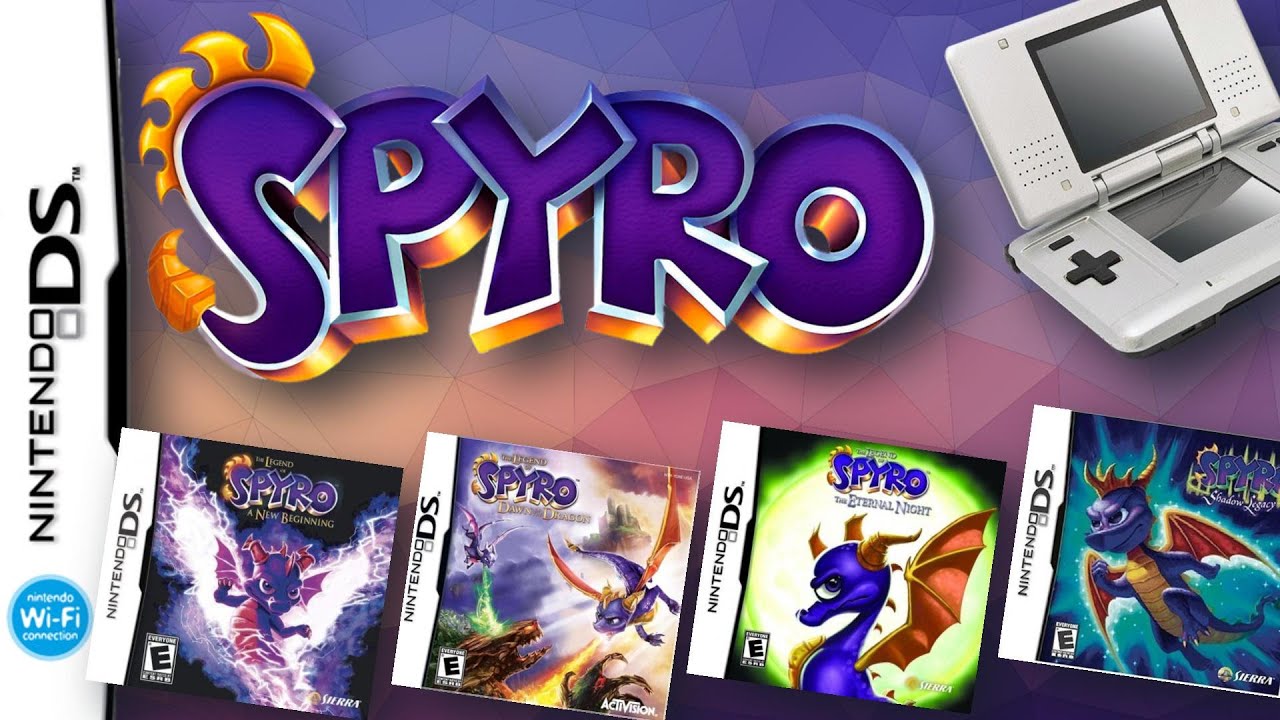 Todos Los Juegos De Spyro Para Nintendo DS - YouTube