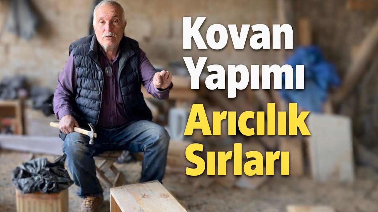 Bu Usta Kovan Yaparken Arıcılığın Altın Kurallarını Anlatıyor! 🐝