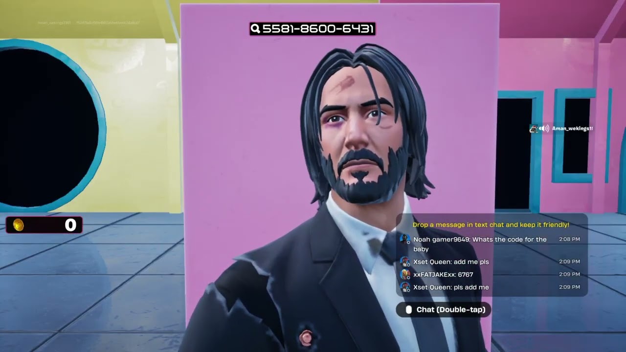 Playing Fortnite gameplay Aman