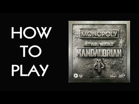 How To Play Monopoly: Star Wars Il Mandolorian Board Game (Hasbro 2020)