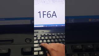 SHIP 🚢 MS Word Symbol Shortcut Key#shorts #computer #prince #tipsandtricks