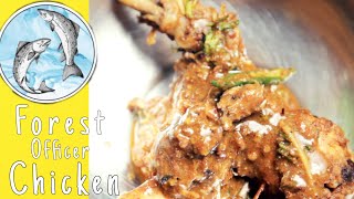 Forest officer chicken // Mangso Kosha // Kolkata Street Food