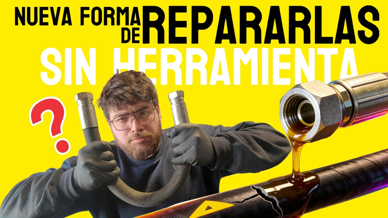 ¿Como no conocia esto? Reparar MANGUERAS de ALTA PRESIÓN🛠️