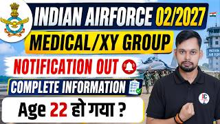 Airforce Medical ASSISTANT New Vacancy OUT 2027| Airforce Y Group &amp; Medical Assistant Notification