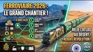 Le Grand Chantier Ferroviaire de 2026 : Comment le Maroc va relier l'Atlas au Désert