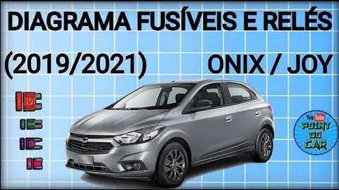 DIAGRAMA FUSÍVEIS E RELÉS ONIX, JOY 2019/2021 @pointdocar