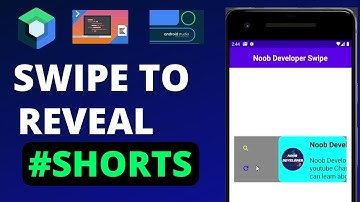 Swipe To Reveal Android Jetpack Compose Short Clip #shorts