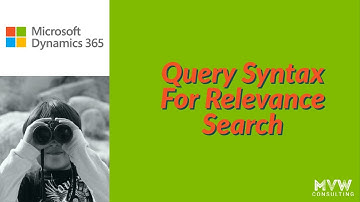 Query Syntax For Relevance Search In Customer Engagement Apps