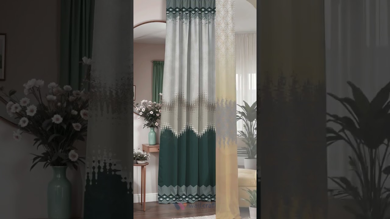 Wall Craft - Decor Fabrikala Curtain Panel