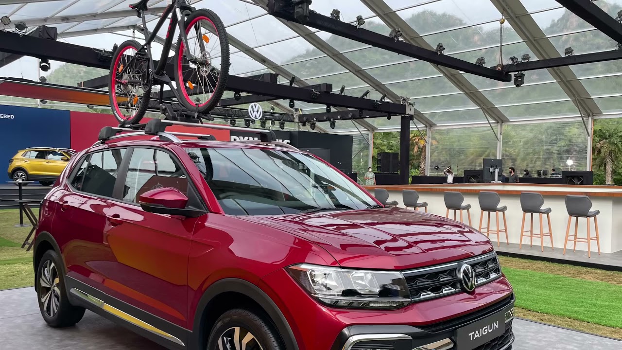 VW Taigun Exterior & Interior Accessories Displayed Full Boot Shown