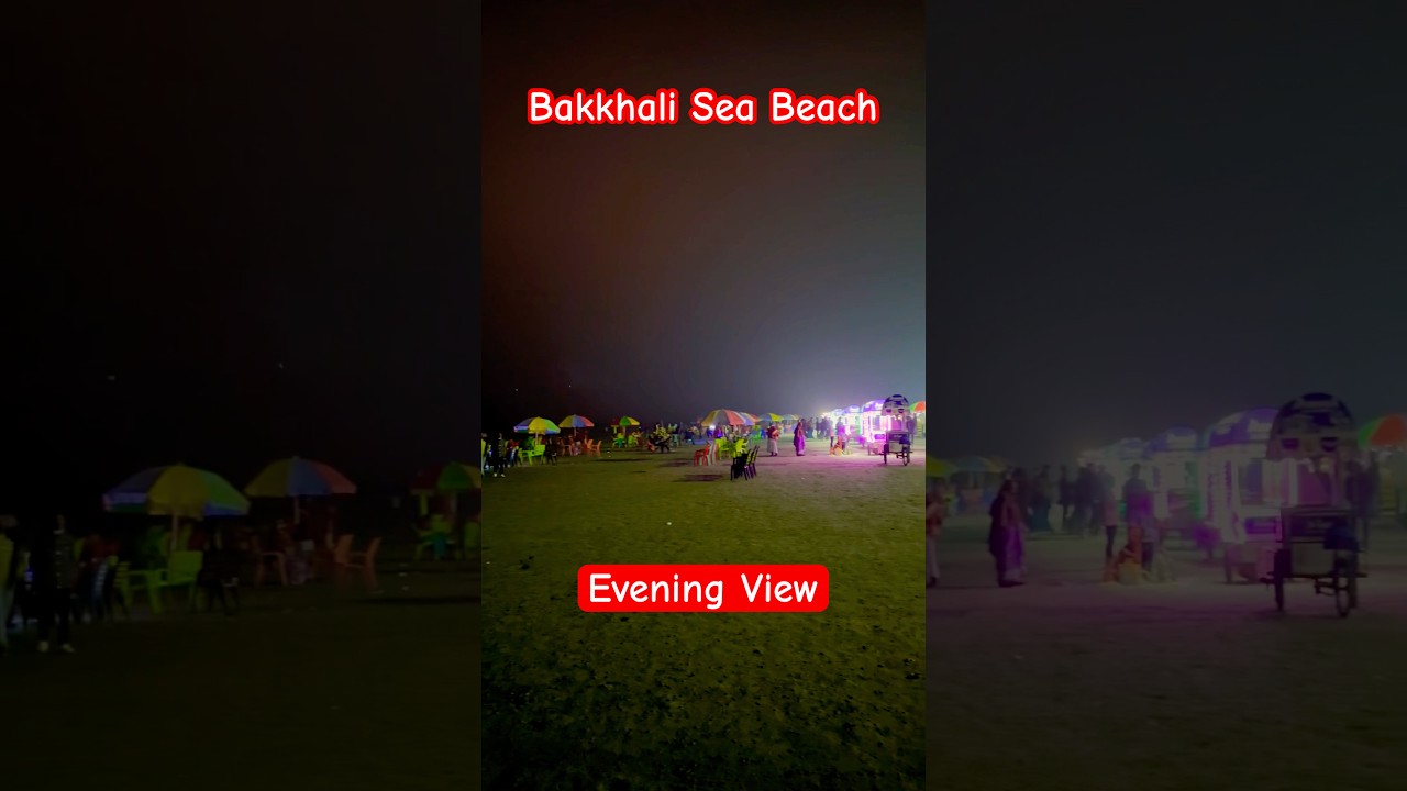 Bakkhali Sea Beach | Evening View 