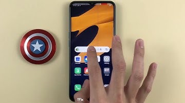 How to show the cursor position when touching the screen touch on OPPO A31 Android 9
