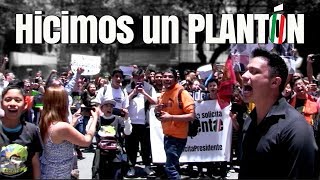 Plantón a la Casa de AMLO - #SeSolicitaPresidente ♛