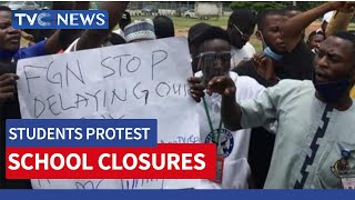 ASUU Strike: Students Protest Persistent School Closures