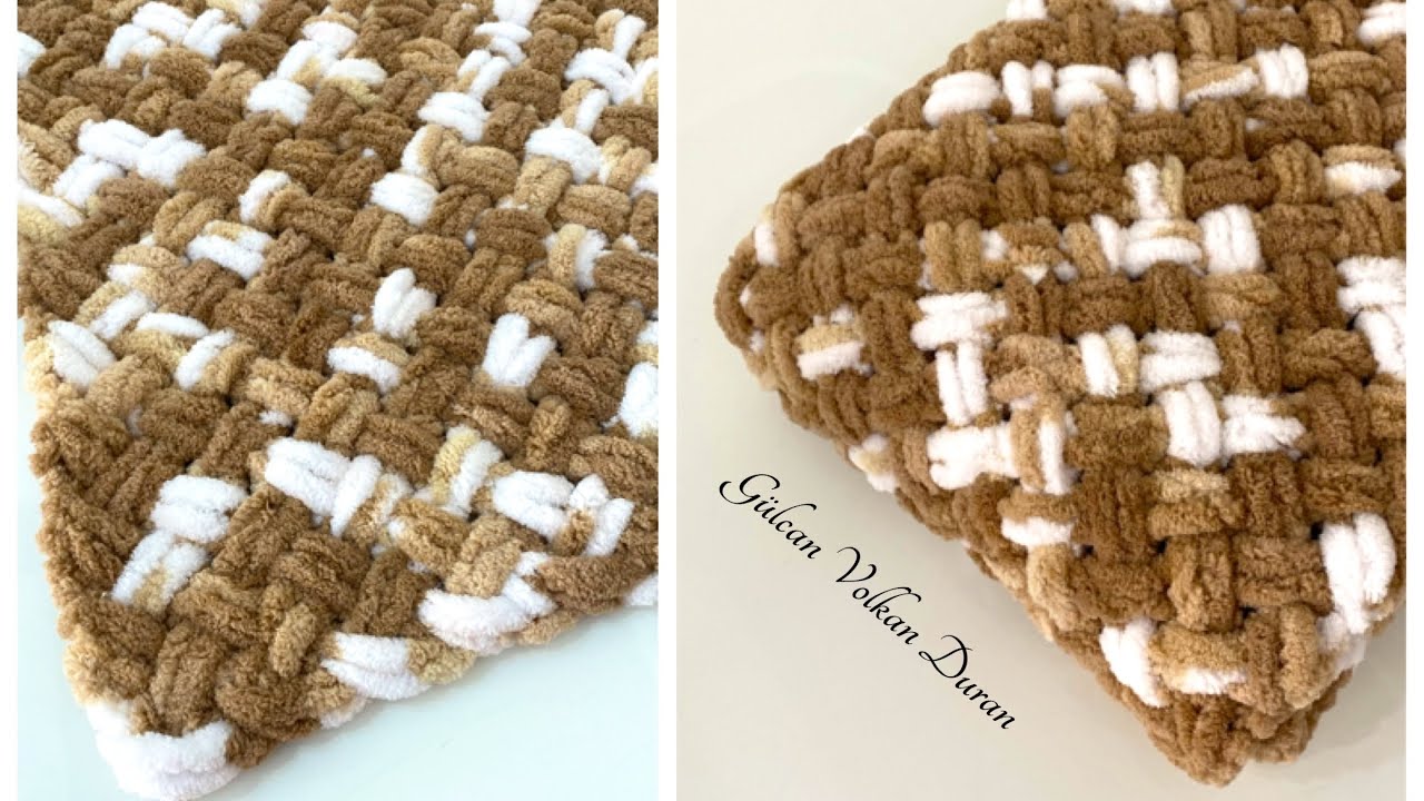 ALİZE PUFFY İLE TIĞ VE ŞİŞ KULLANMADAN BEBEK BATTANİYESİ ÖRÜYORUZ💯- SONUÇ MUHTEŞEM BA YIL DIMMM🤎