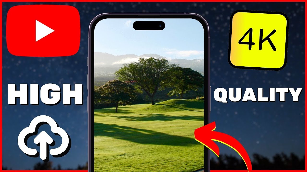 How to Upload HIGH QUALITY Videos on  Mobile (iOS & Android