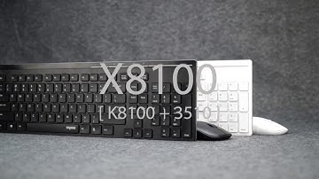 RAPOO Wireless Combo-X8100