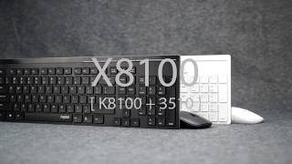 RAPOO Wireless Combo-X8100