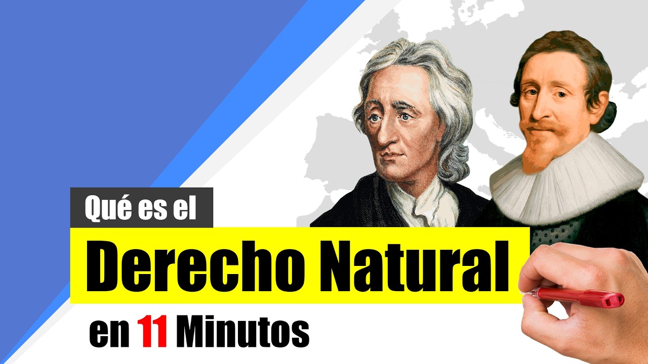¿Qué es el DERECHO NATURAL? - Resumen | Definición, características y evolución histórica.