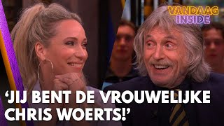 Primeur van Hélène blijkt niet te kloppen: ‘Jij bent de vrouwelijke Chris Woerts!’ | VANDAAG INSIDE