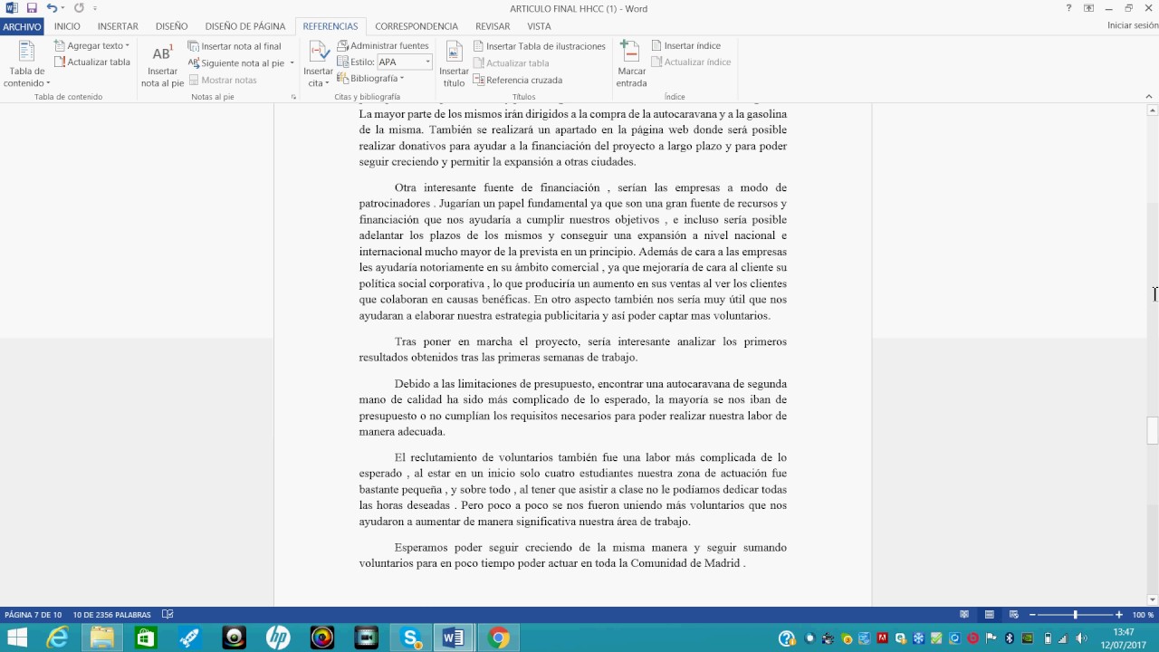 Como hacer un Informe Técnico en word? - YouTube