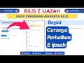 AKHIRNYA RILIS! CARA MENGGUNAKAN MENU PERBAIKAN E-IJAZAH