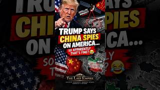 Trump Says China Spies on America… So Apparently That’s Fine 😂