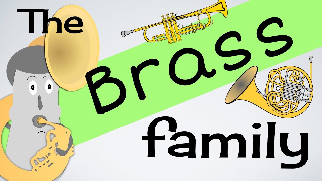 Brass Instruments for kids (INSTs 2) | Trumpet | Tuba | Trombone & more |  Green Bean's Music - YouTube