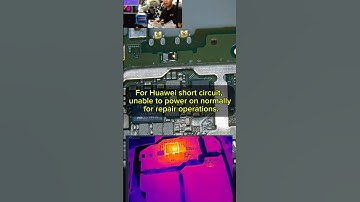 For Huawei short circuit, unable to power on normally for repair operations.#repairtool#huaweirepair