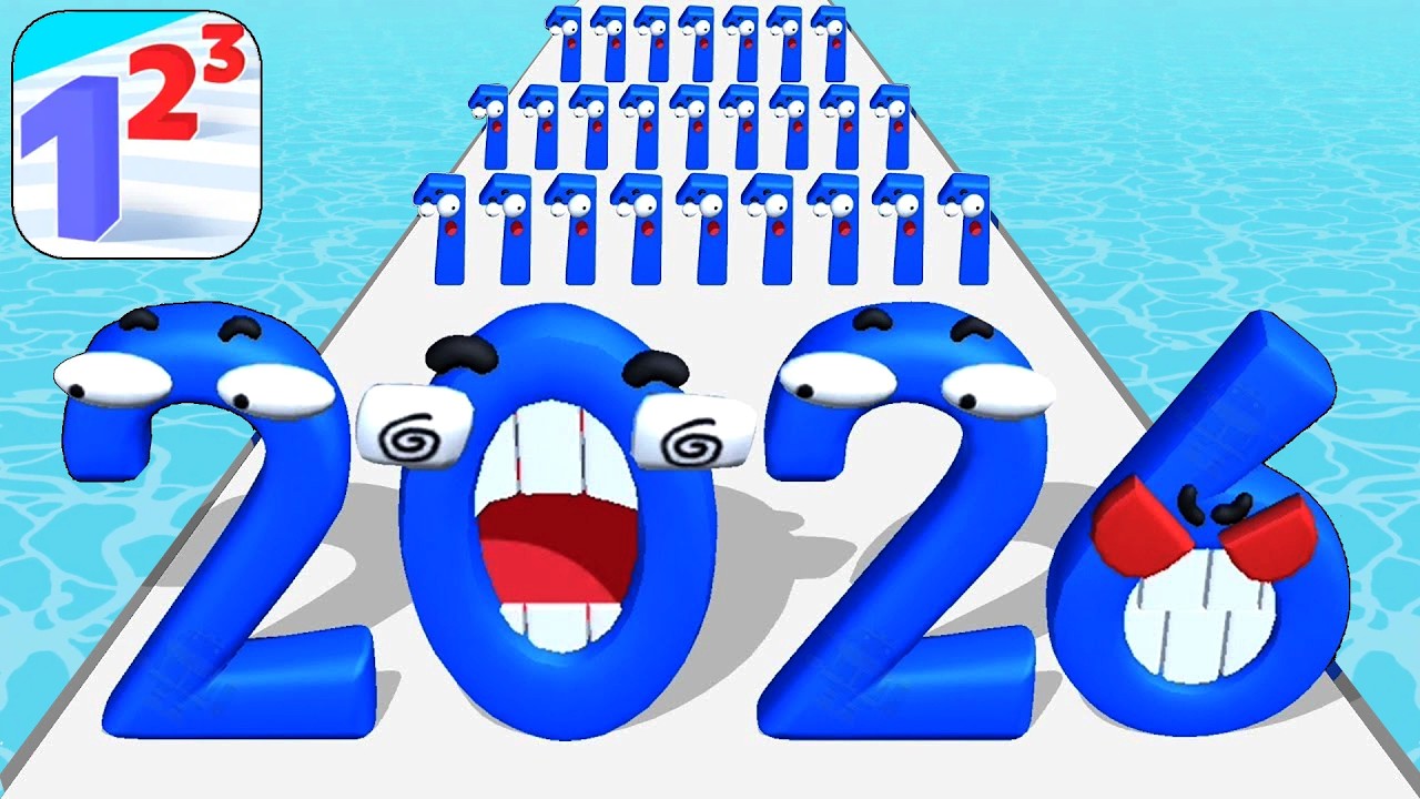 NUMBER MASTERS - New Gameplay (Android,iOS) Walkthrough All Levels Update Freeplay